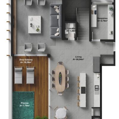 Apartamento à venda no Bris Residencial