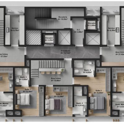 Apartamento à venda no Bris Residencial