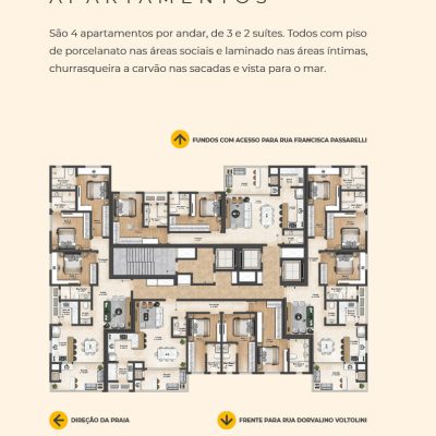 Apartamento à venda no Yellow Prime Home Residence