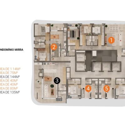 Apartamento Duplex à venda no Lagom Perequê Residence